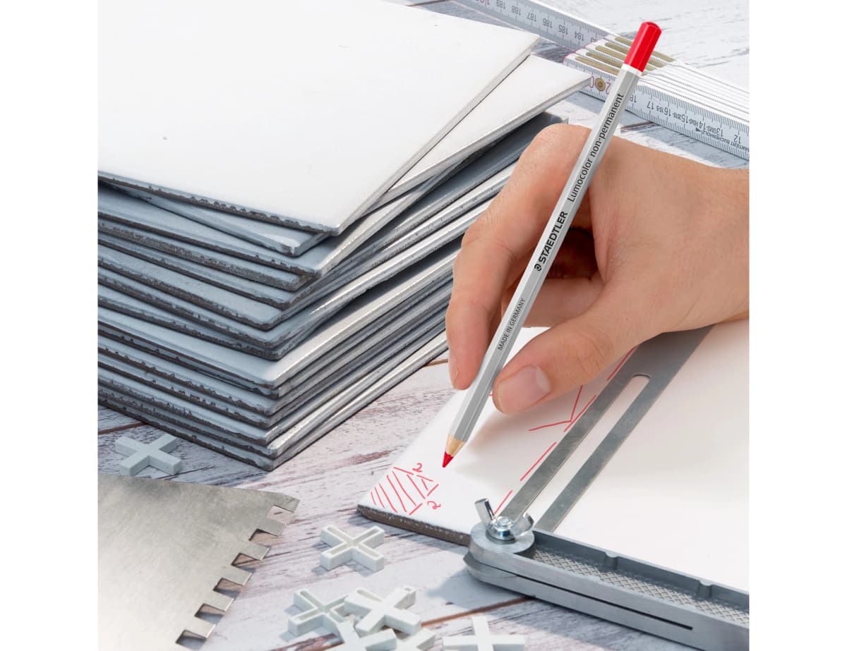 Lápiz Staedtler Lumocolor Omnichrom – Azul