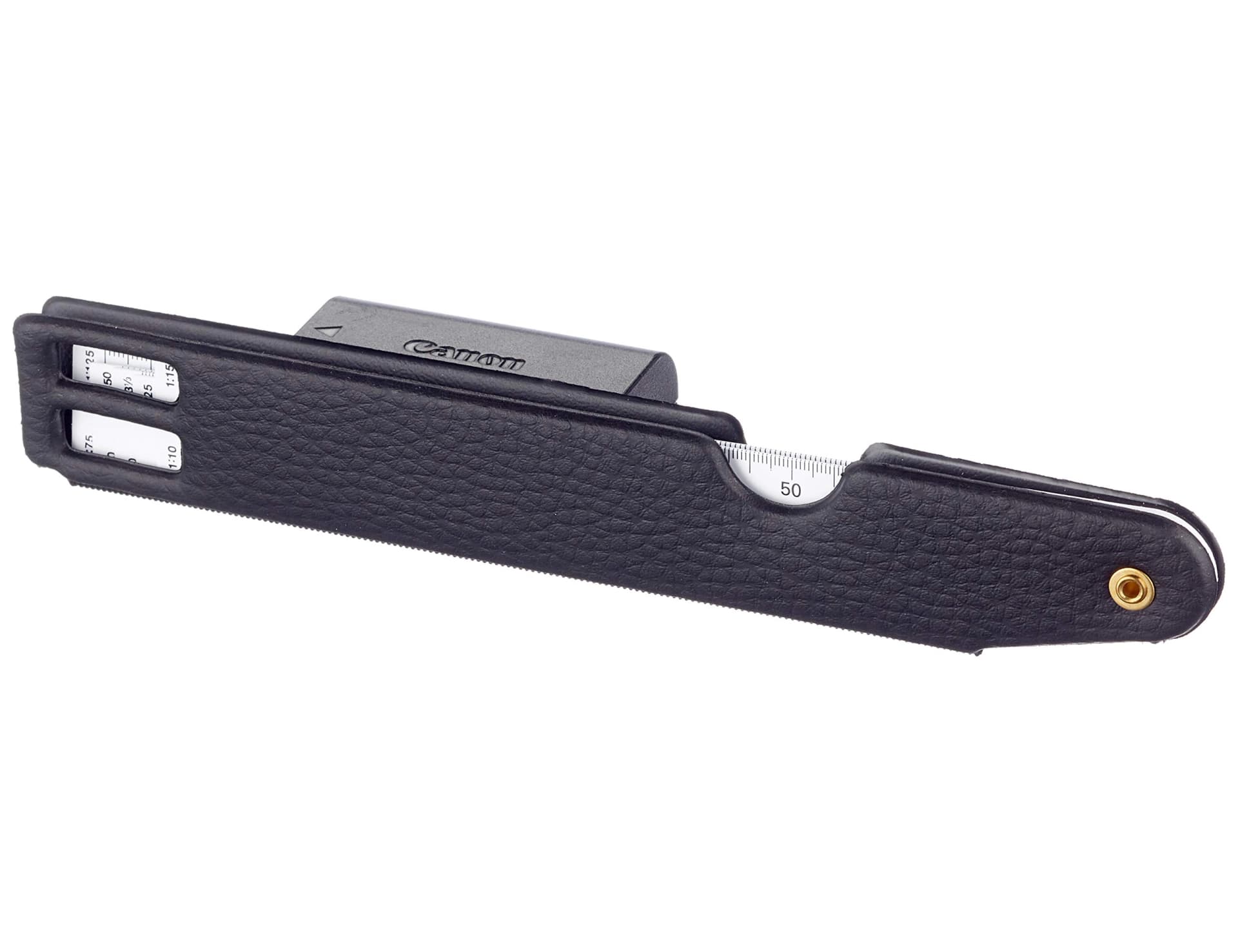 Escala pardo abanico 10 escalas 15 cm con estuche similpiel