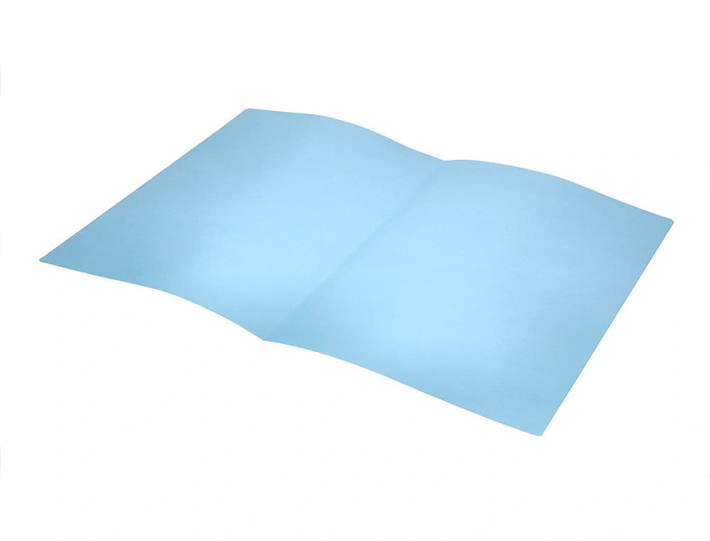 Subcarpeta de archivo Liderpapel de cartulina en colores pastel, intensos y kraft – Celeste intenso