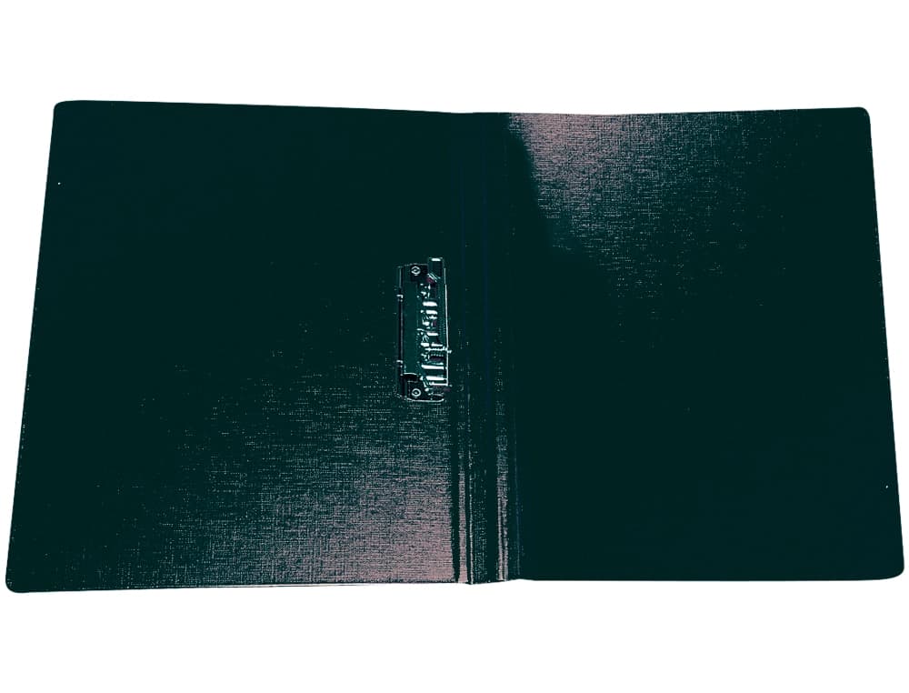 Carpeta liderpapel miniclip lateral folio plastico negro