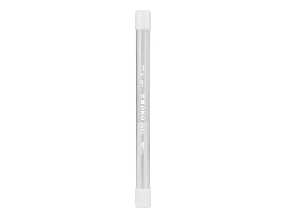 Repuesto portagomas tombow mono zero redondo 2,3 mm diametro tubo con 2 unidades