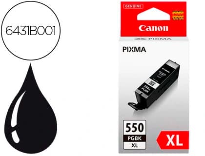 Canon Ink-jet canon pgi550xl pixma mg5450/5550/ 6350/7150 negro gran capacidad