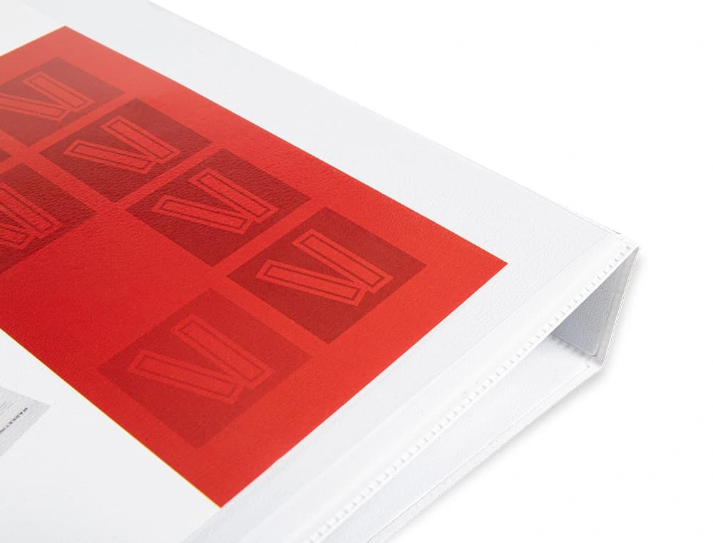Carpeta canguro 4 anillas mixtas 16mm liderpapel a4 plastico color blanco