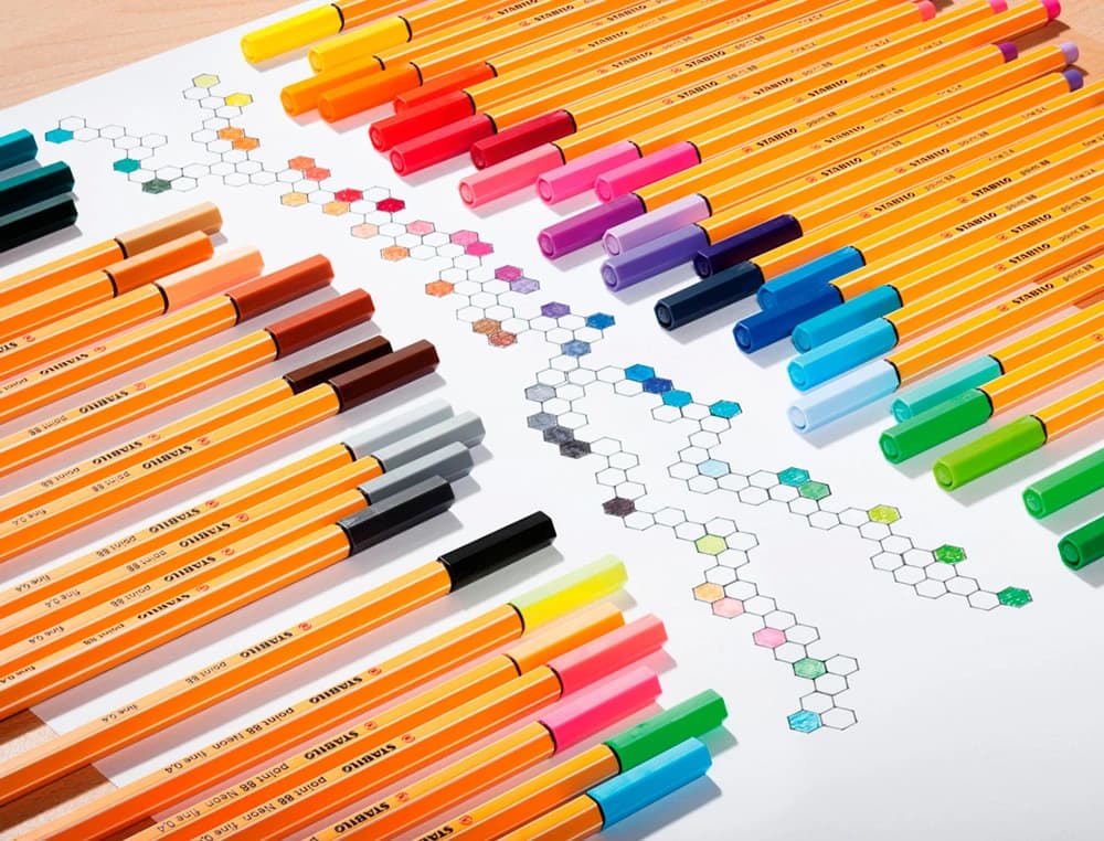 Rotulador stabilo point 88 fine liner 0,4 mm