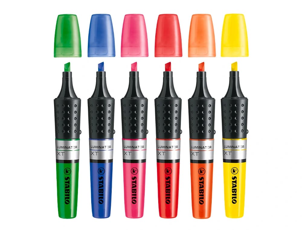 Rotulador stabilo boss luminator tinta liquida