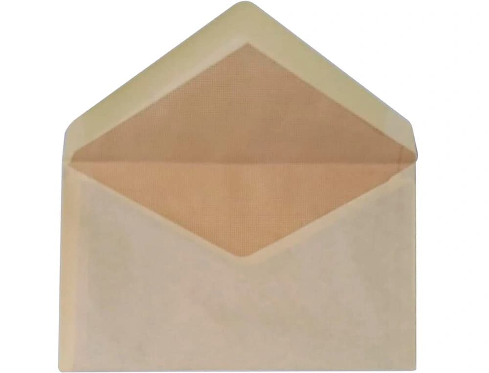 Sobre liderpapel n.8 crema comercial normalizado 120x176mm engomado caja de 500 unidades