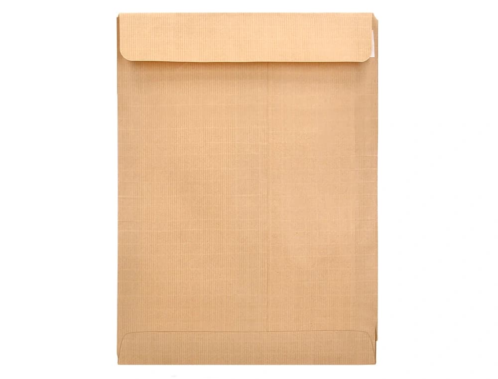 Sobre liderpapel bolsa n.5 kraft din c5 162x229 mm tira de silicona caja de 250 unidades