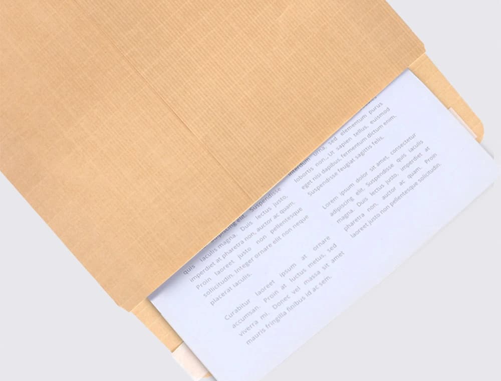 Sobre liderpapel bolsa n.7 kraft din c4 229x324 mm tira de silicona caja de 250 unidades