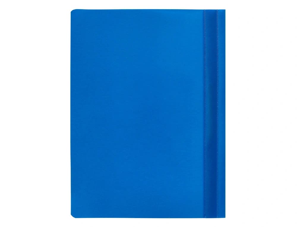 Carpeta dossier Q-Connect de PVC con fástener metálico, DIN A4 – Azul