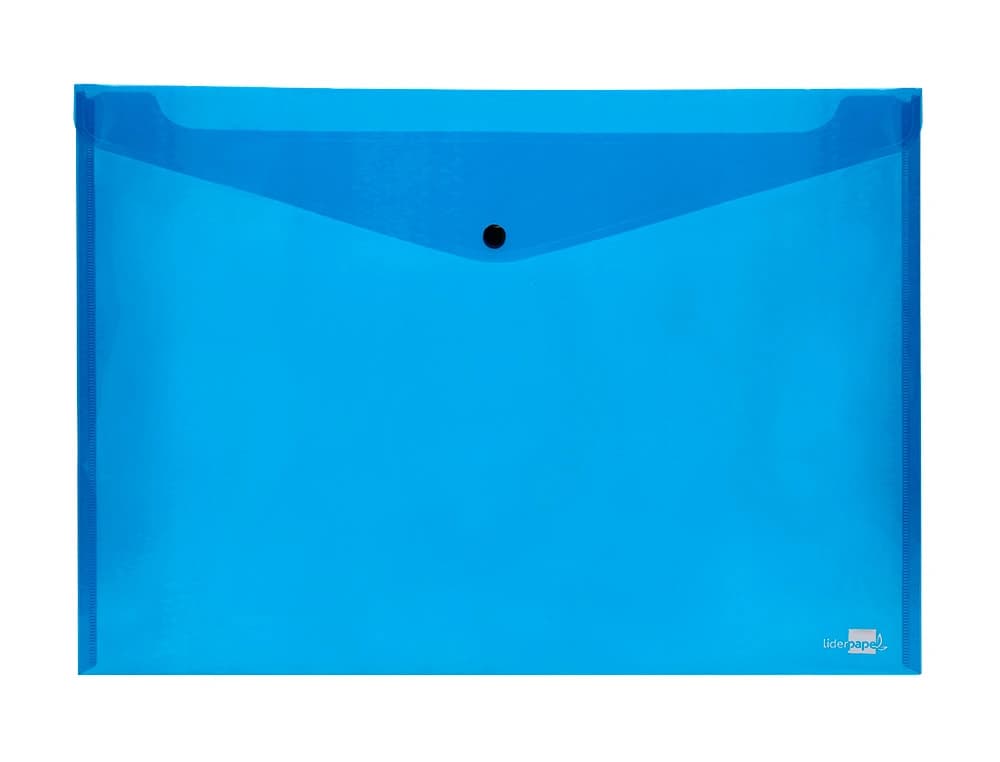 Carpeta liderpapel dossier broche 44243 polipropileno din a3 translucido