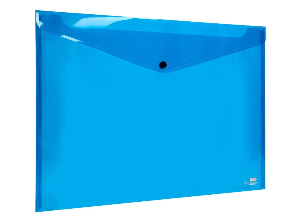 Carpeta liderpapel dossier broche 44243 polipropileno din a3 translucido