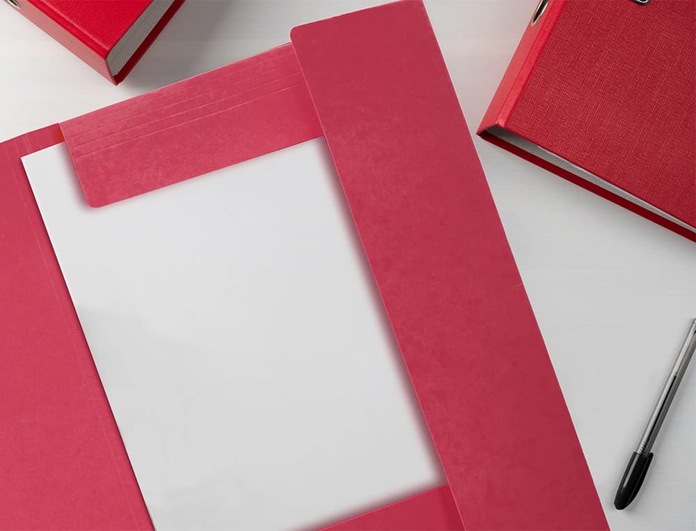 Carpeta liderpapel gomas tres solapas carton prespan a3