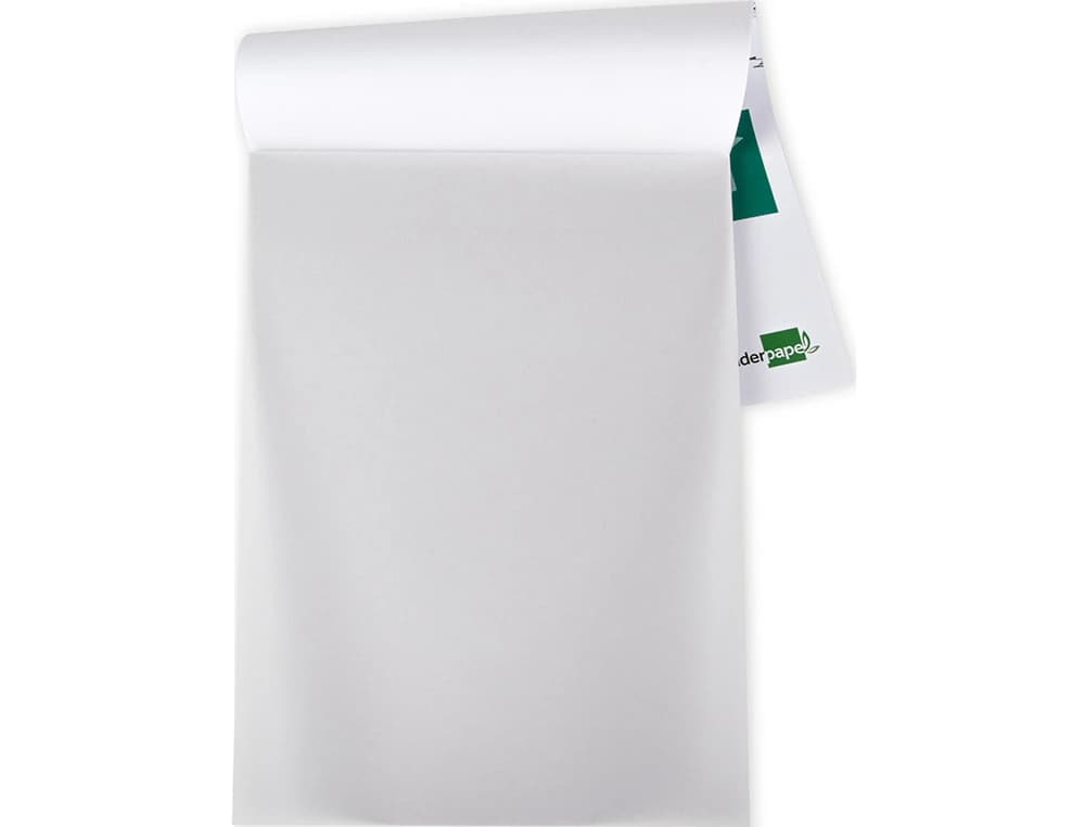 Bloc papel vegetal liderpapel encolado 50 hojas 210x297mm 95gr