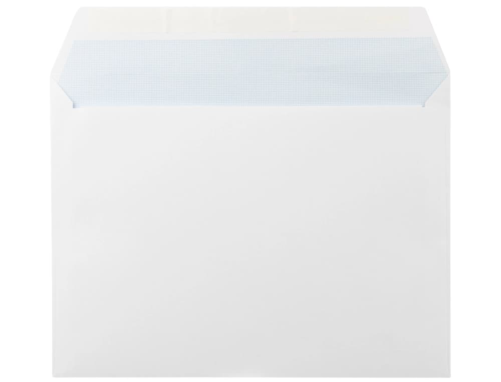 Sobre liderpapel n.19 blanco c6 114x162 mm tira de siliconacaja de 500 unidades