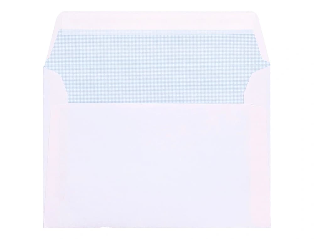 Sobre liderpapel n.19 blanco c6 114x162 mm tira de siliconacaja de 500 unidades