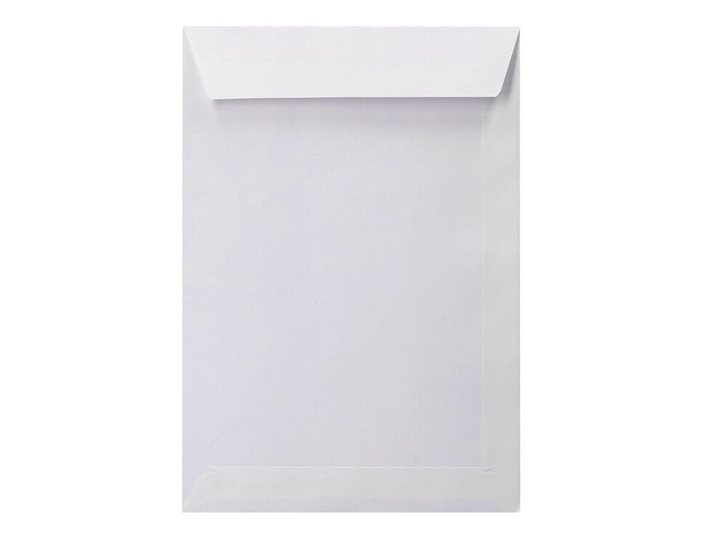 Sobre liderpapel bolsa n.15 blanco b5 176x250 mm tira de silicona caja de 500 unidades