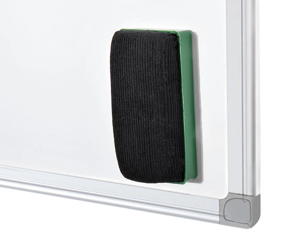 Pizarra blanca q-connect lacada magnetica marco de aluminio 150x100 cm