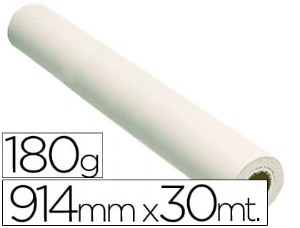 Evolution Papel reprografía glossy 205 g para plotter papel fotográfico brillo 914x30 m 2880 dpi