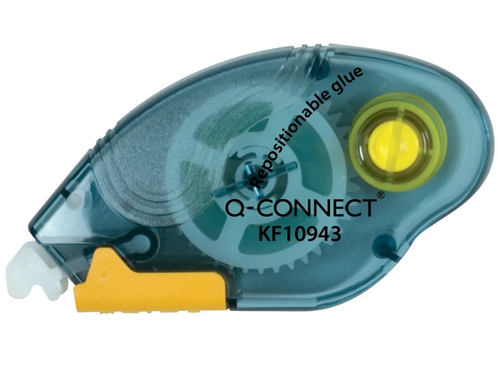 Pegamento q-connect roller compact removible 6,5 mm de ancho x 10 mt unidad