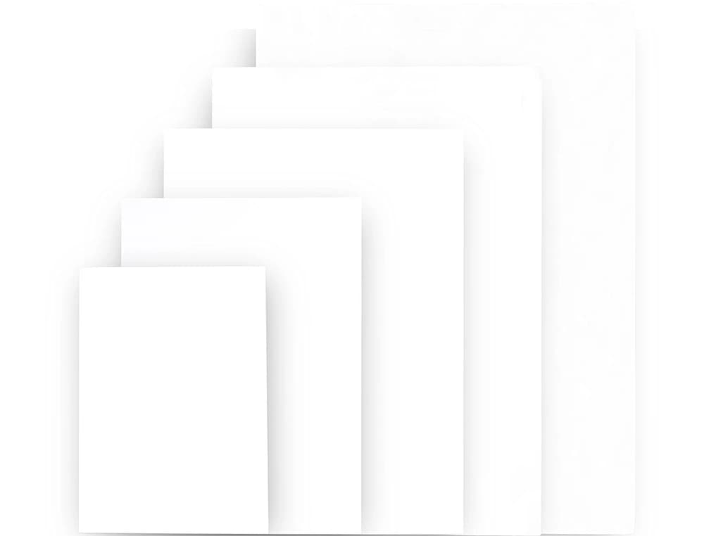 Carton pluma liderpapel blanco doble cara 50x70cm espesor 3mm