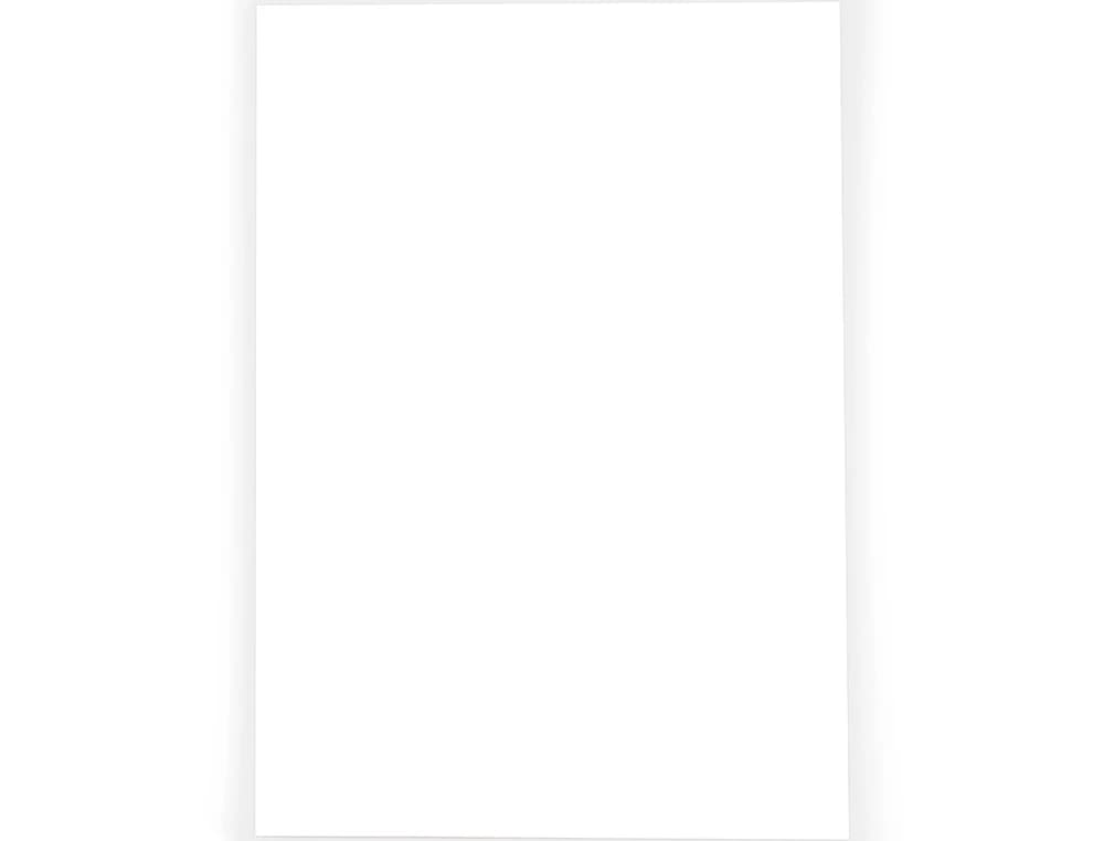 Carton pluma liderpapel blanco doble cara 70x100cm espesor 3mm