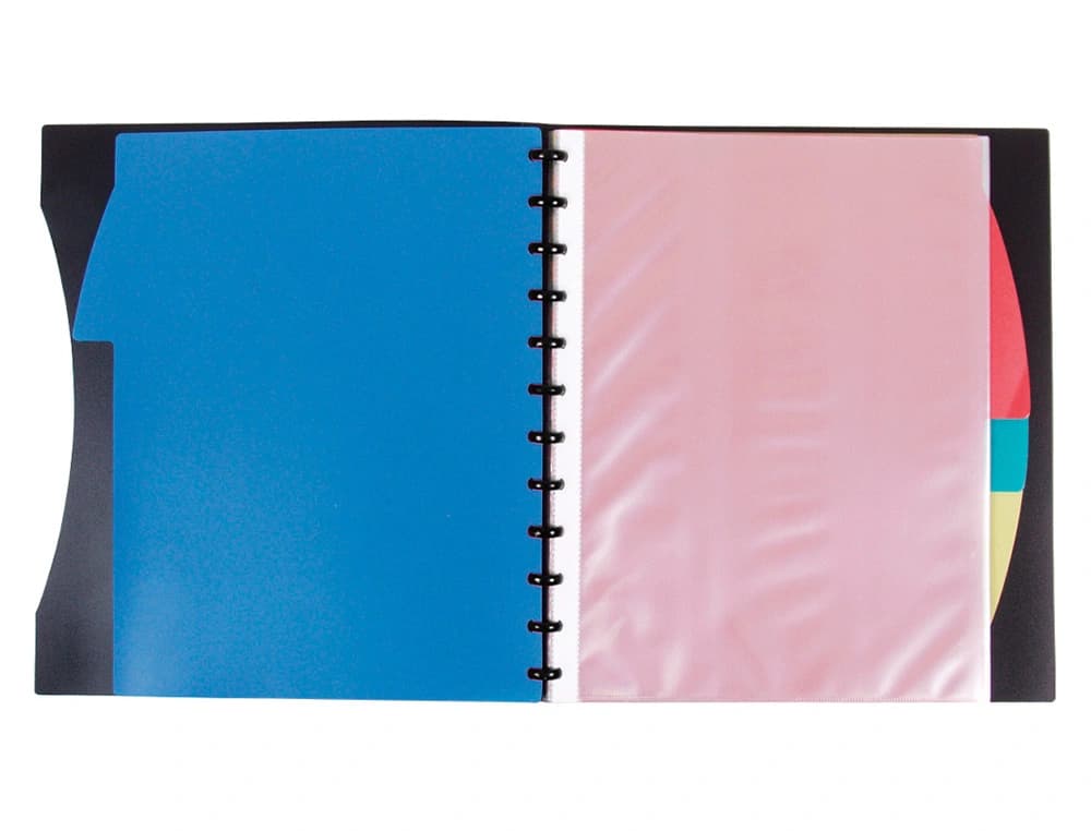 Recambio funda liderpapel intercambiables din a4 bolsa de 10 unidades