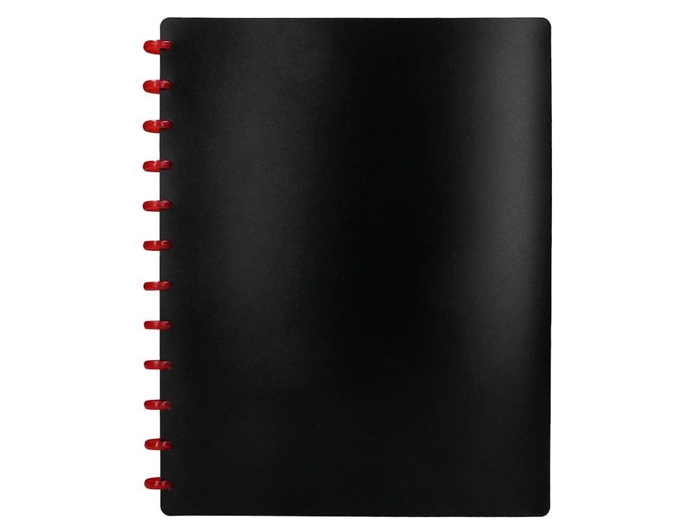 Carpeta liderpapel escaparate 20 fundas polipropileno din a4 opaco