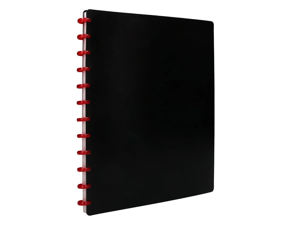 Carpeta liderpapel escaparate 20 fundas polipropileno din a4 opaco