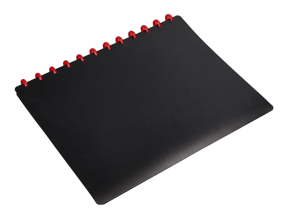 Carpeta liderpapel escaparate 20 fundas polipropileno din a4 opaco
