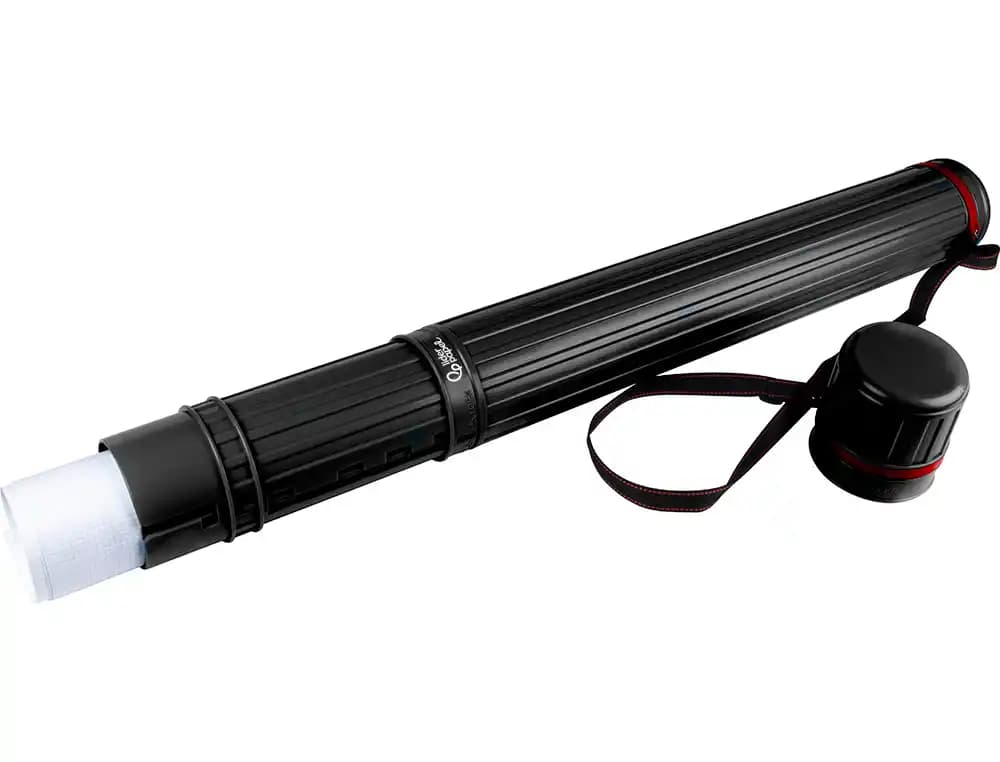 Portaplanos plastico liderpapel diametro 9 cm extensible hasta 125 cm