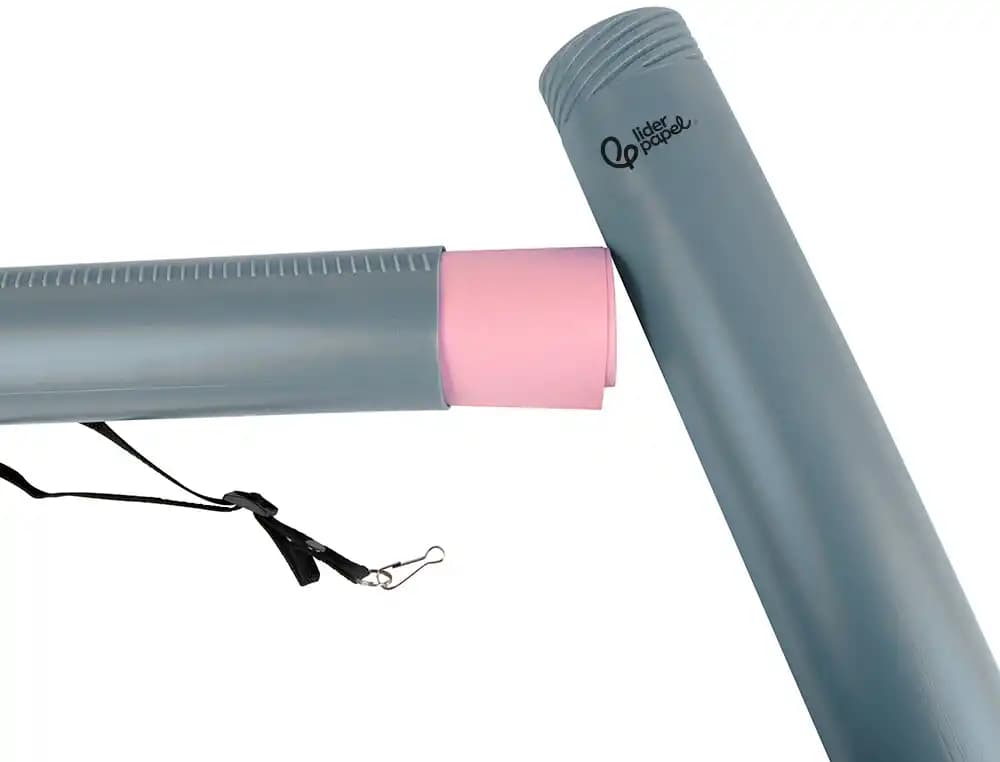 Portaplanos plastico liderpapel diametro 6 cm extensible hasta 80