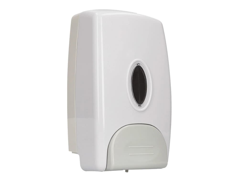 Dispensador para gel y jabon q-connect manual 13,5x23,5x9,5 cm
