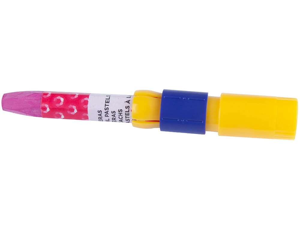 Lapices cera semi blanda lider papel caja de 24 unidades colores surtidos