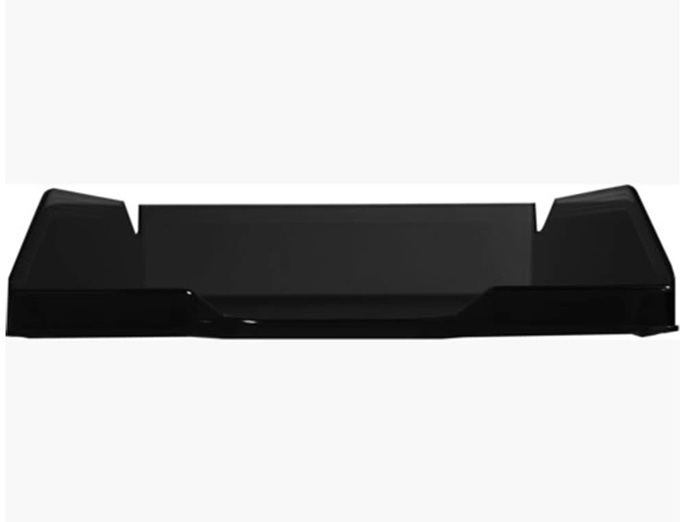 Bandeja de sobremesa Q-Connect de plástico con hendidura frontal, 240 × 70 × 340 mm – Negro