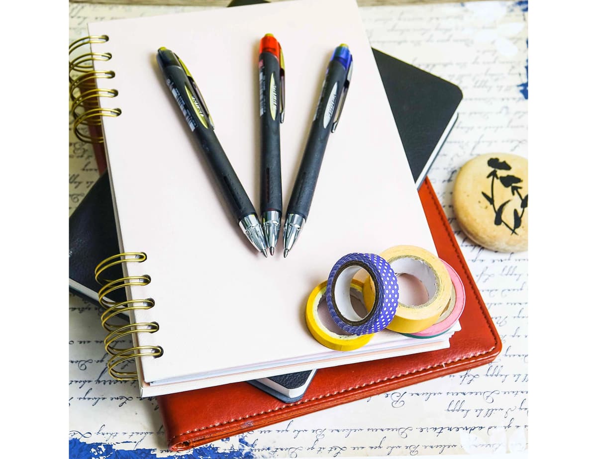 Boligrafo uni-ball jetstream sxn-210 retractil tinta hibrida