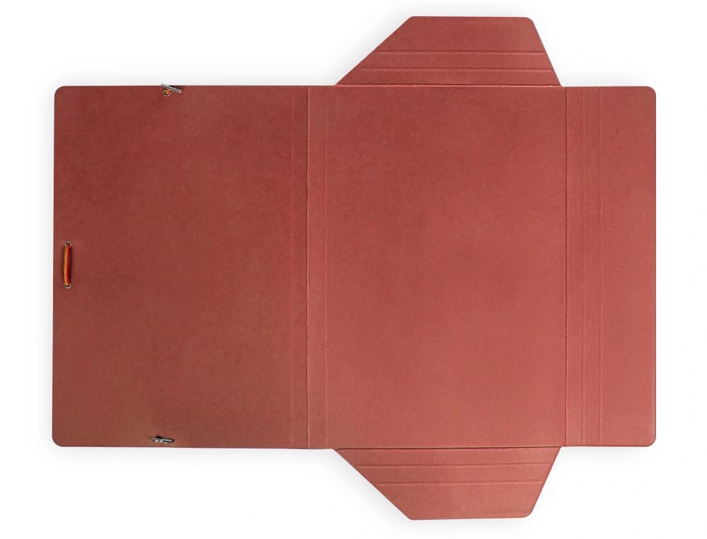 Carpeta liderpapel gomas tres solapas carton plastificado folio colores