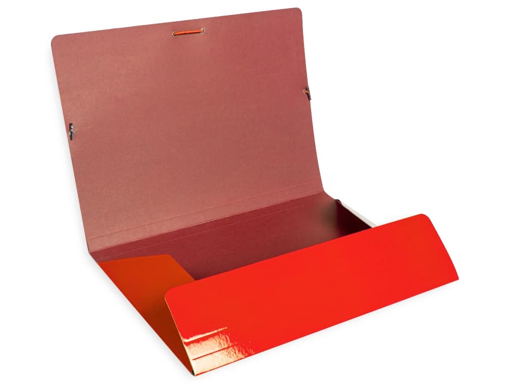 Carpeta liderpapel gomas tres solapas carton plastificado folio colores