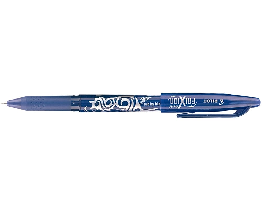Bolígrafo borrable Pilot FriXion de tinta gel con capuchón – Azul