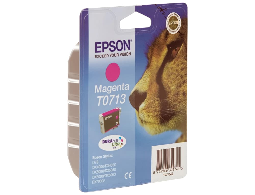 Ink-jet epson stylus d78 dx400 0 dx4050 dx5000 dx5050 dx6000 dx6050 dx7000f magenta