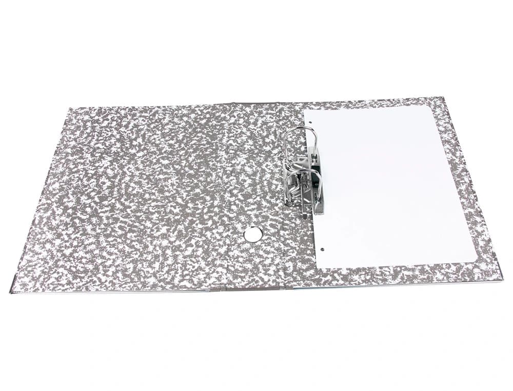 Archivador de palanca liderpapel classic red carton entrecolado sin rado compresor metalico