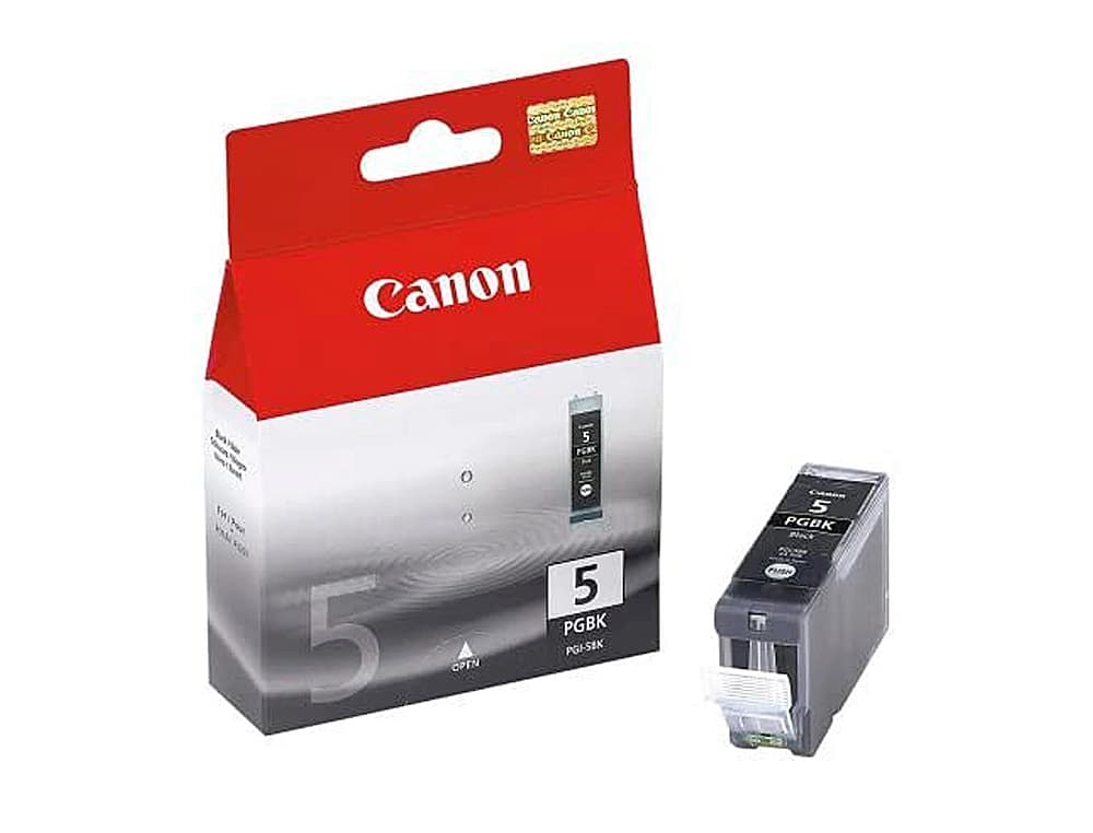 Ink-jet canon ip3300 4200 4300 5200 5200r 5300 mp500 530 600 800 810 ix4000 5000 negragran capacidad pgi-5bk