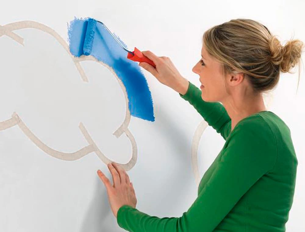 Cinta adhesiva q-connect para pintar 50 mt x 24 mm