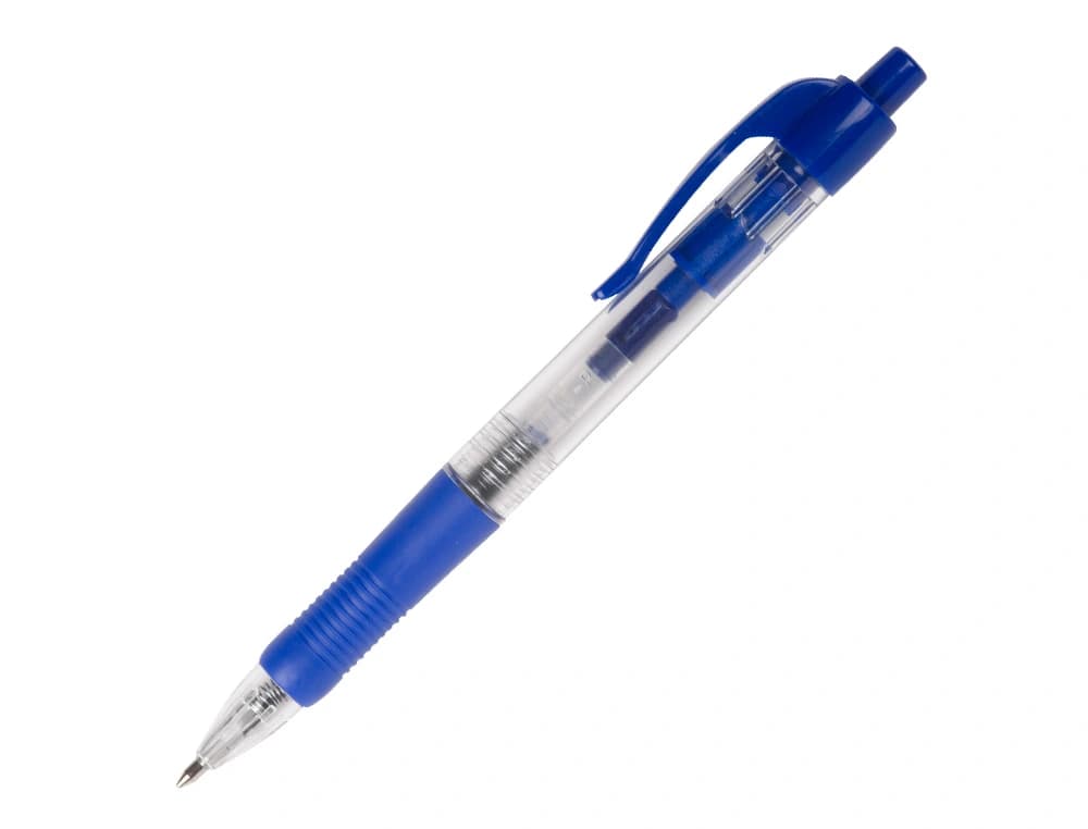 Boligrafo q-connect retractil con sujecion de caucho tinta aceite 0,7 mm