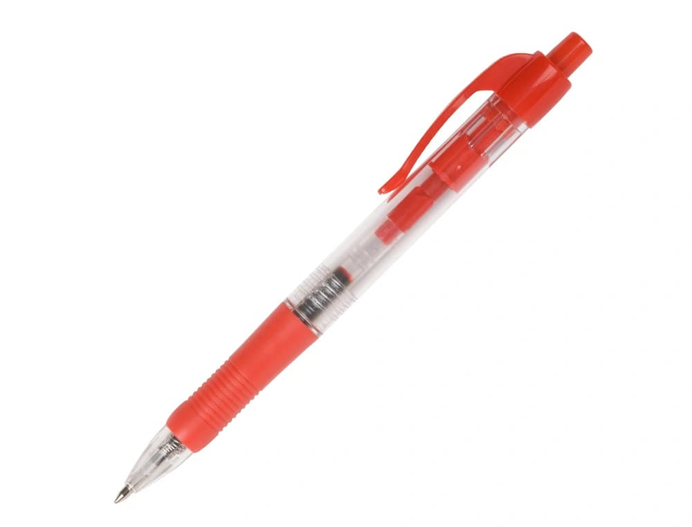 Boligrafo q-connect retractil con sujecion de caucho tinta aceite 0,7 mm