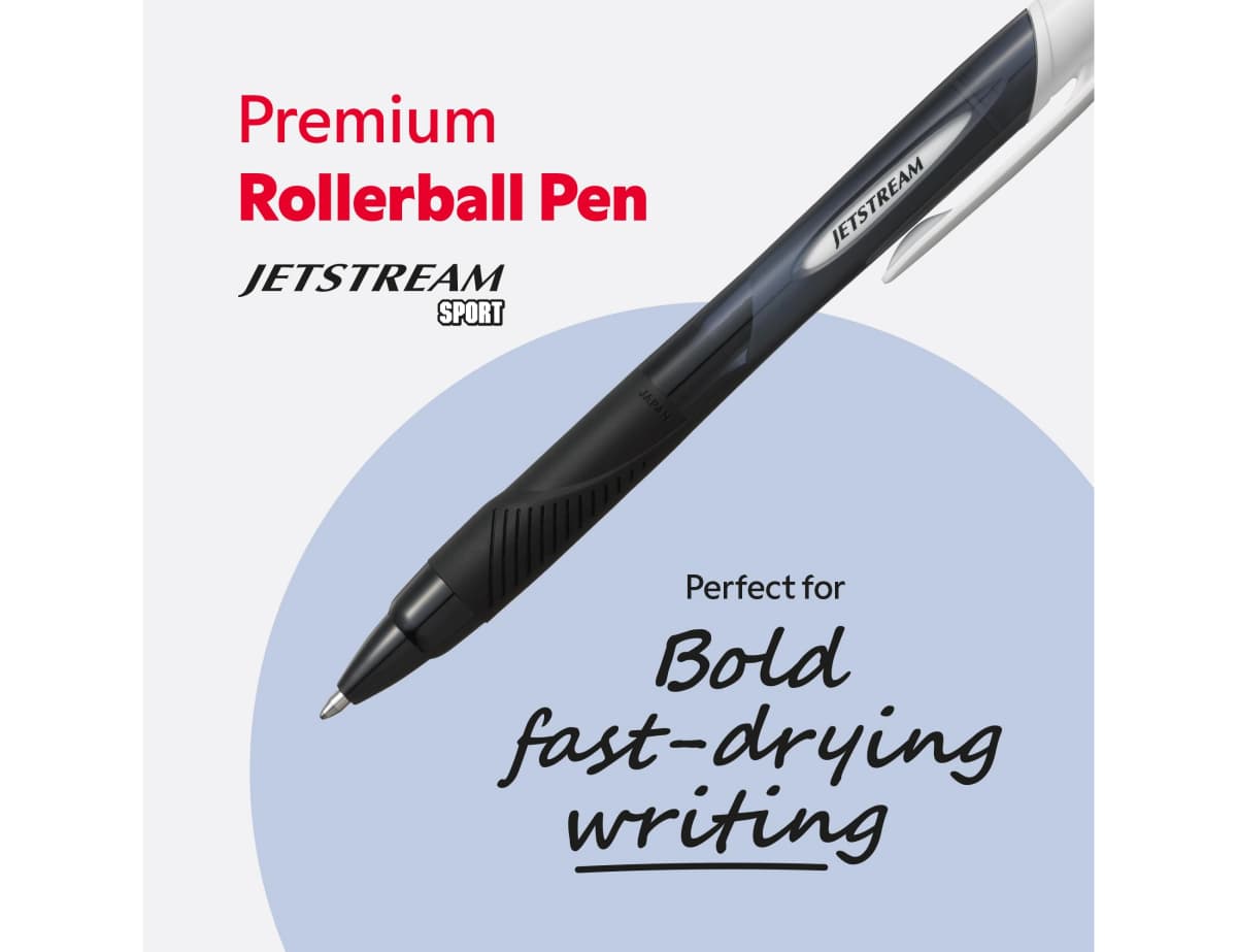 Boligrafo uni-ball jet stream sport sxn-150e tinta hibrida