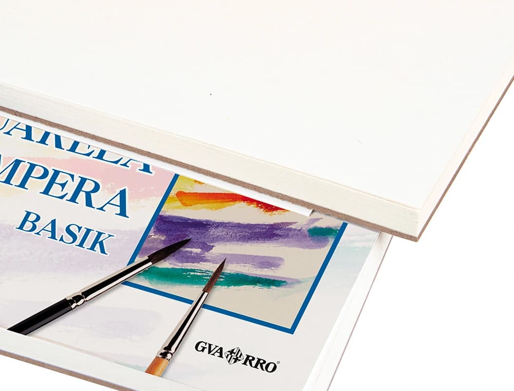 Papel acuarela basik canson din a3 370 gr pack de 6 hojas