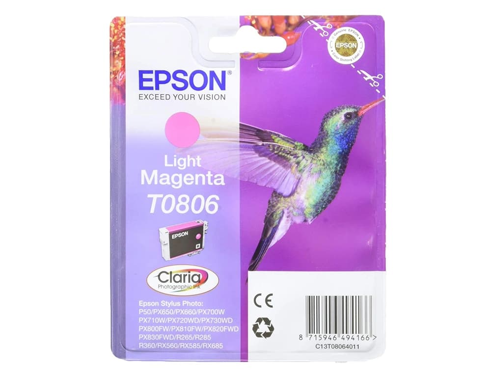 Ink-jet epson stylus photo r265/r360 rx560 magenta claro