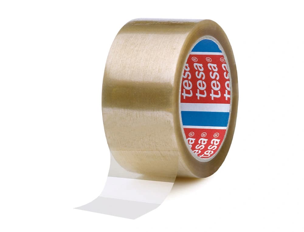 Cinta adhesiva tesa pp polipropileno 66 m x 50 mm para embalaje