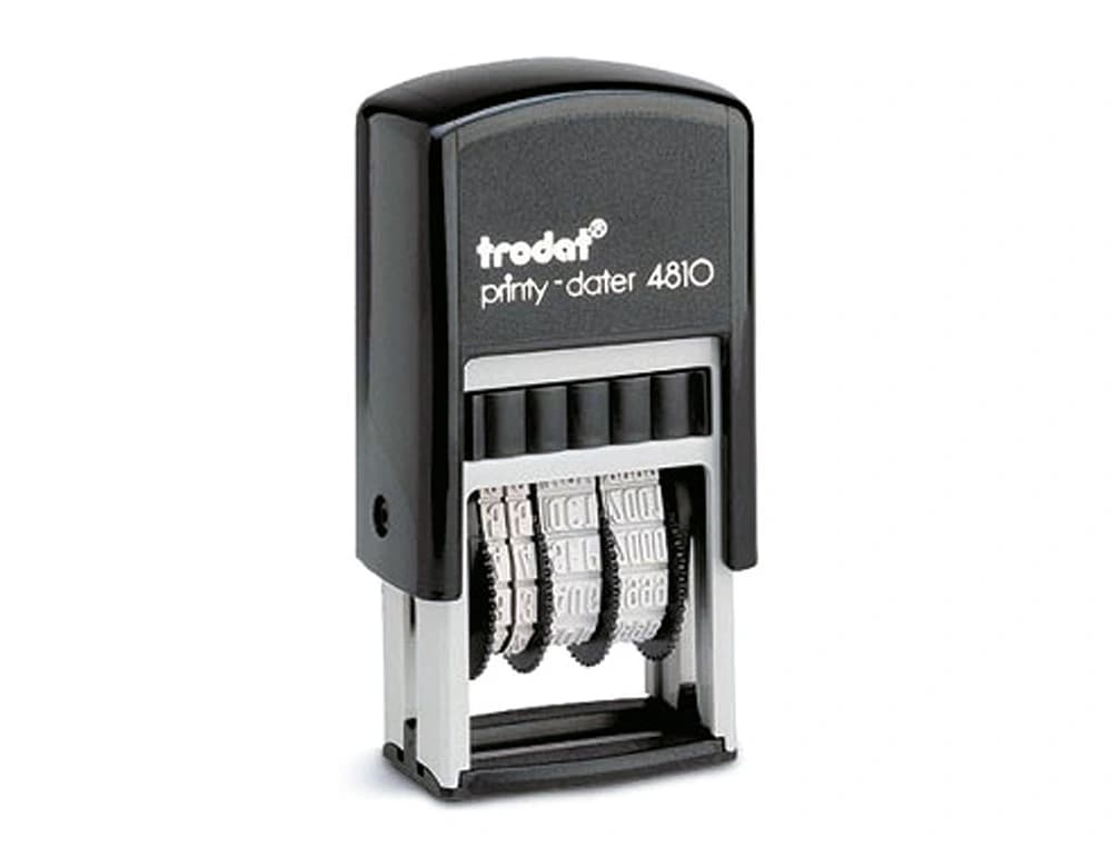 Fechador trodat entintaje automatico 3.8 mm printy 4810
