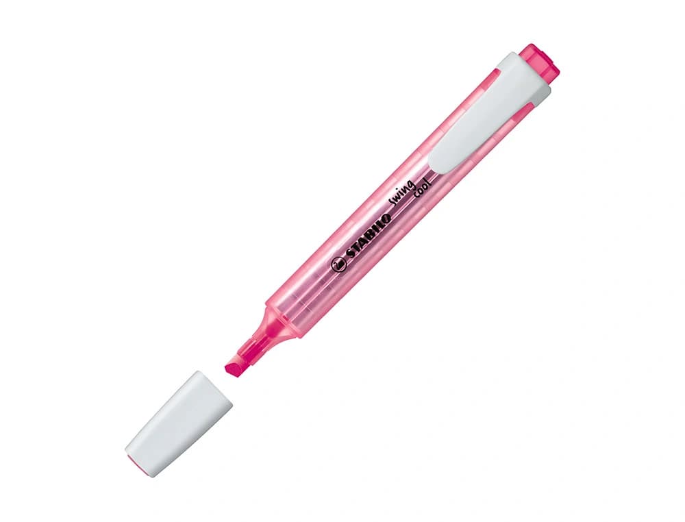 Rotulador stabilo marcador fluorescente swing cool